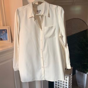 J. Jill Long Sleeve Button Up Top